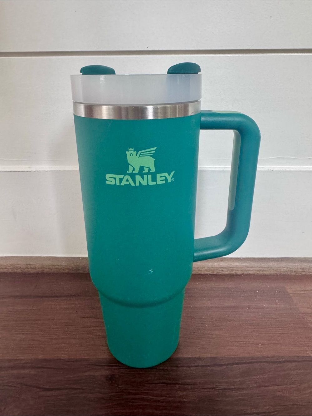 Stanley Teal Travel Mug with Handle